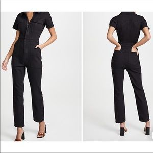 GOOD AMERICAN THE FIT FOR SUCCESS JUMPSUIT, BLACK SIZE 3 (Large) NWT